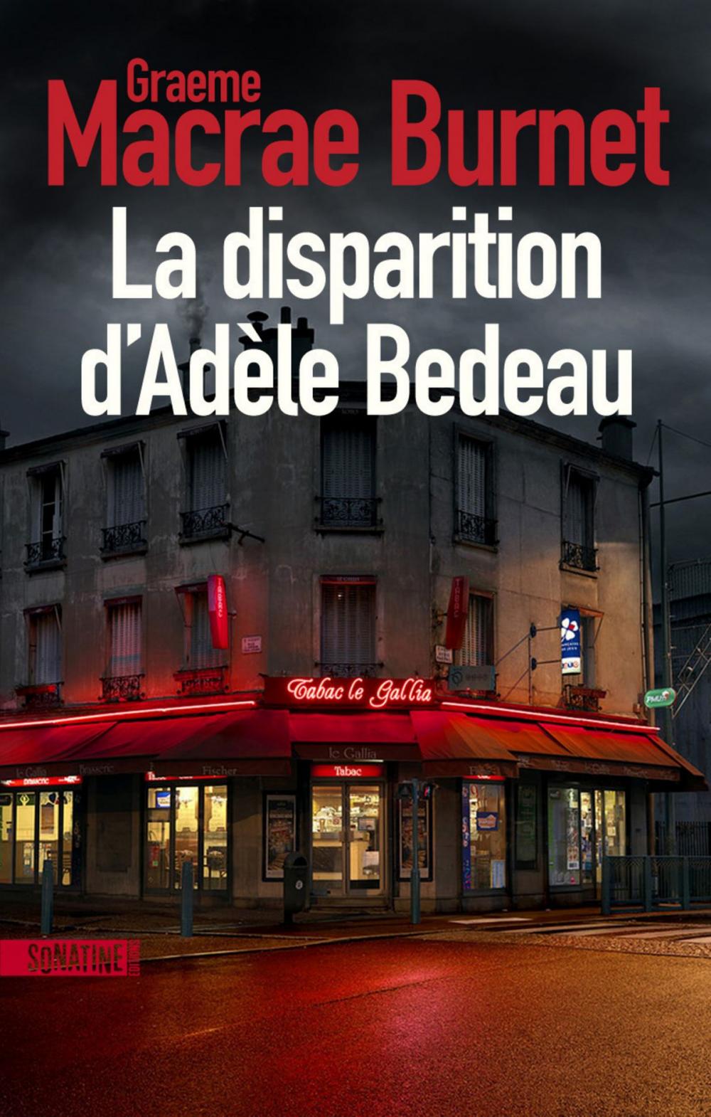 Big bigCover of La Disparition d'Adèle Bedeau