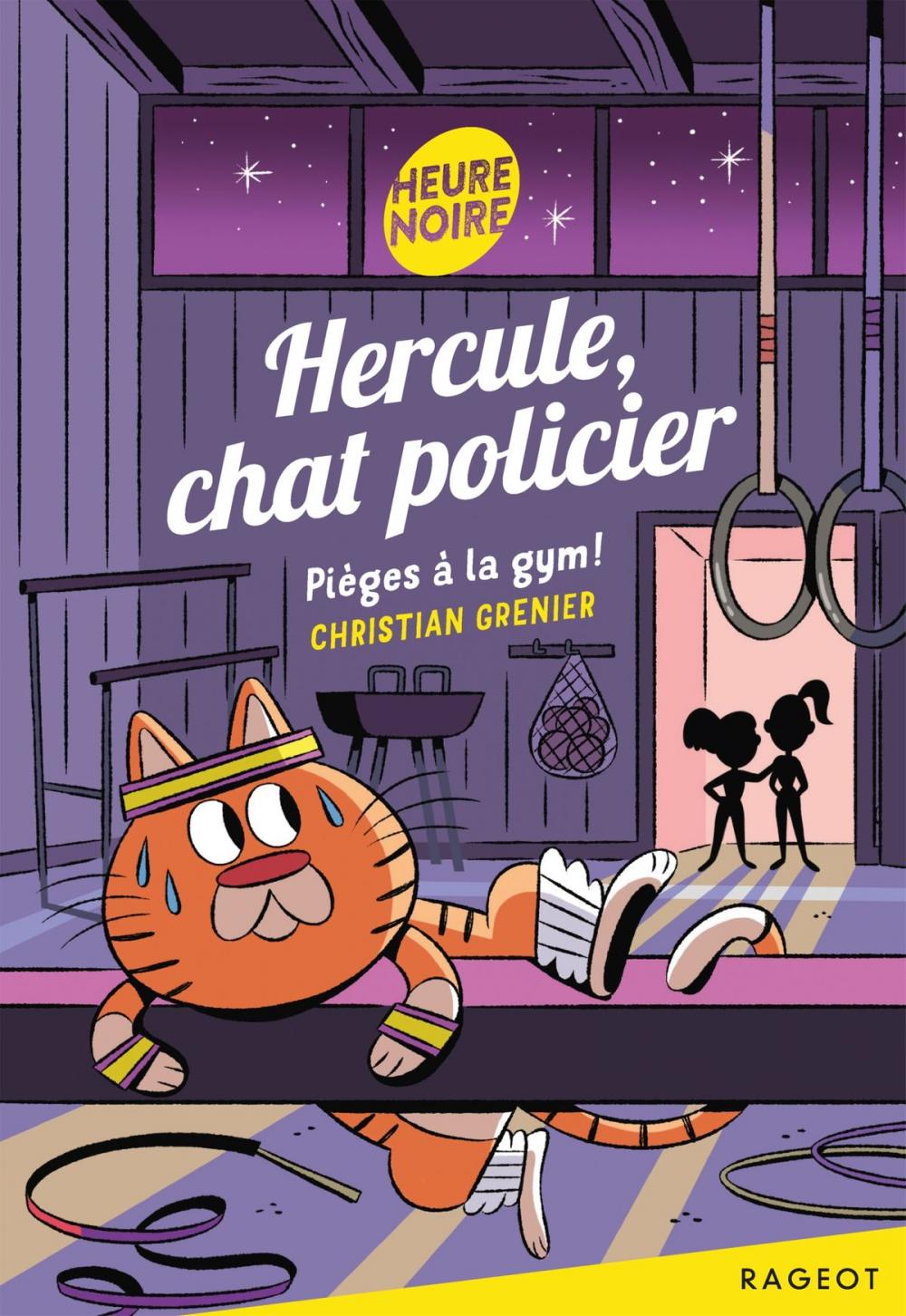 Big bigCover of Hercule, chat policier - Pièges à la gym !