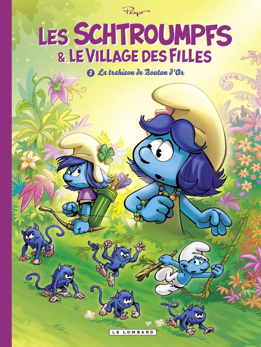 Big bigCover of Les Schtroumpfs et le Village des Filles - tome 2 - La trahison de Bouton d'Or