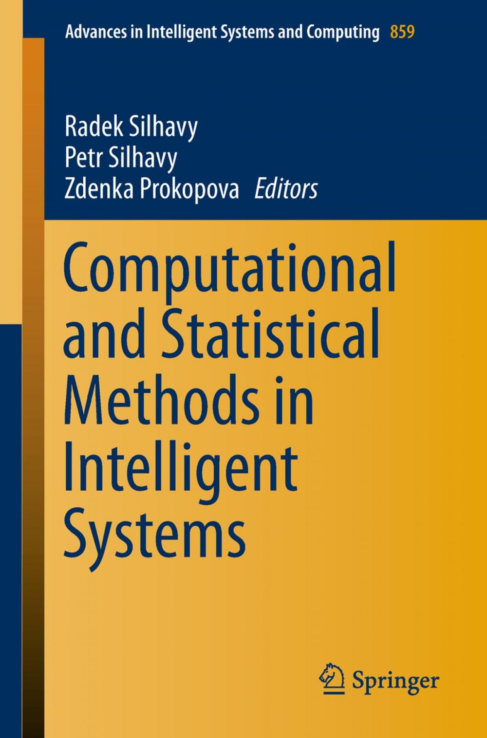 Big bigCover of Computational and Statistical Methods in Intelligent Systems