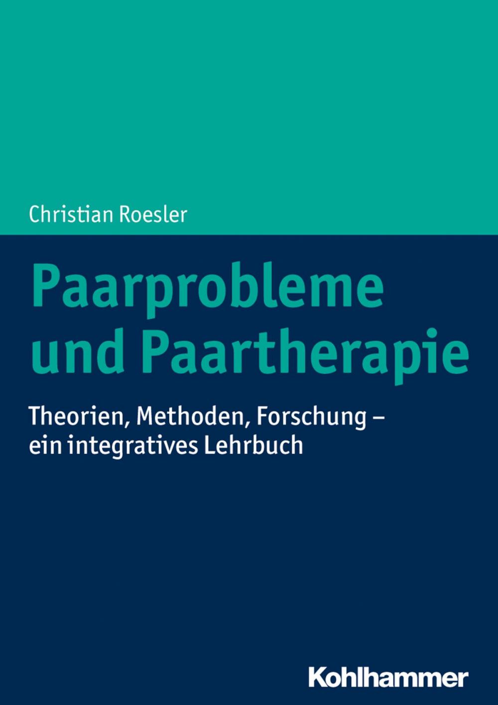 Big bigCover of Paarprobleme und Paartherapie