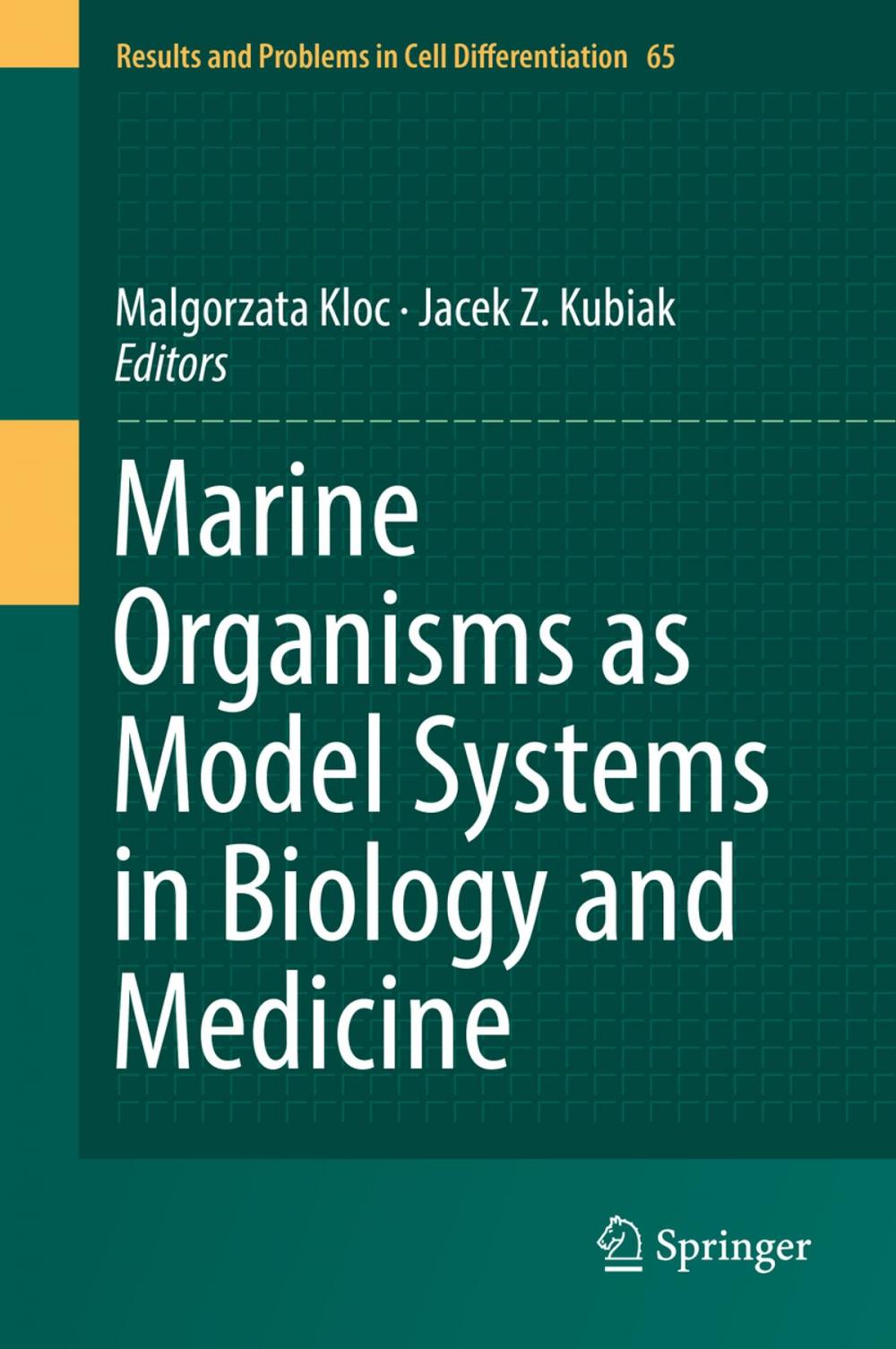 Big bigCover of Marine Organisms as Model Systems in Biology and Medicine