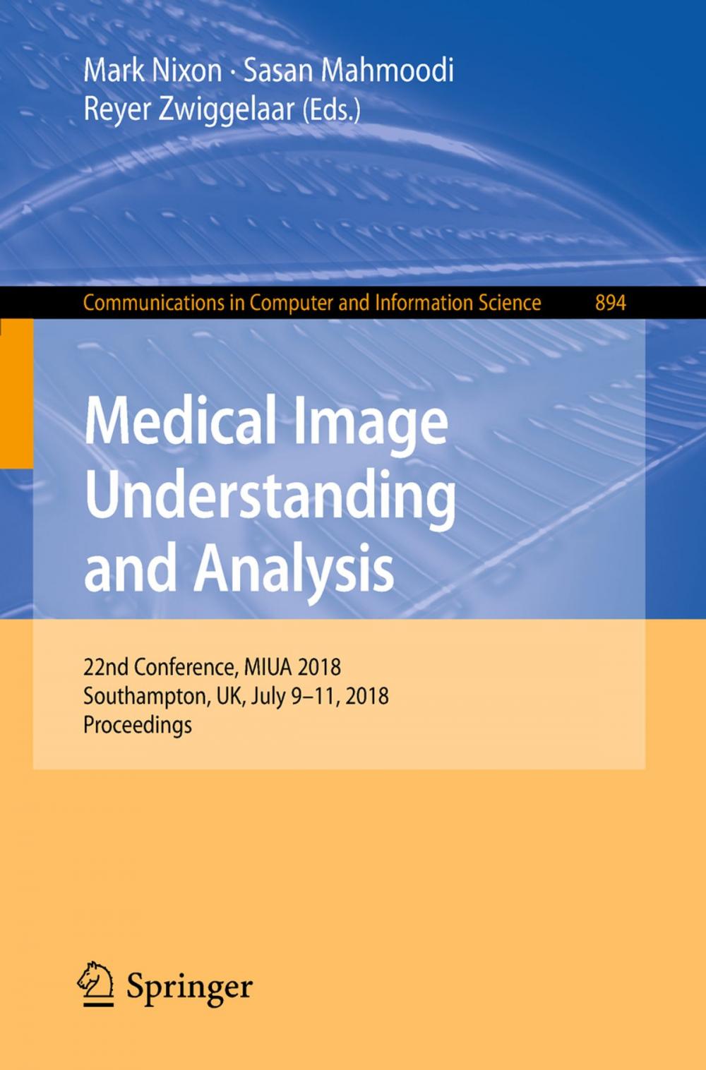 Big bigCover of Medical Image Understanding and Analysis