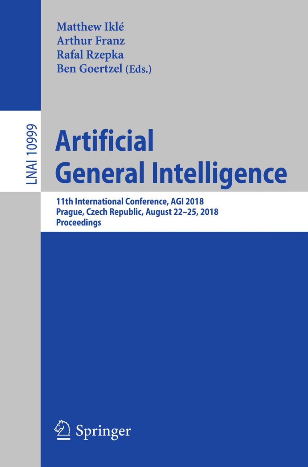 Big bigCover of Artificial General Intelligence