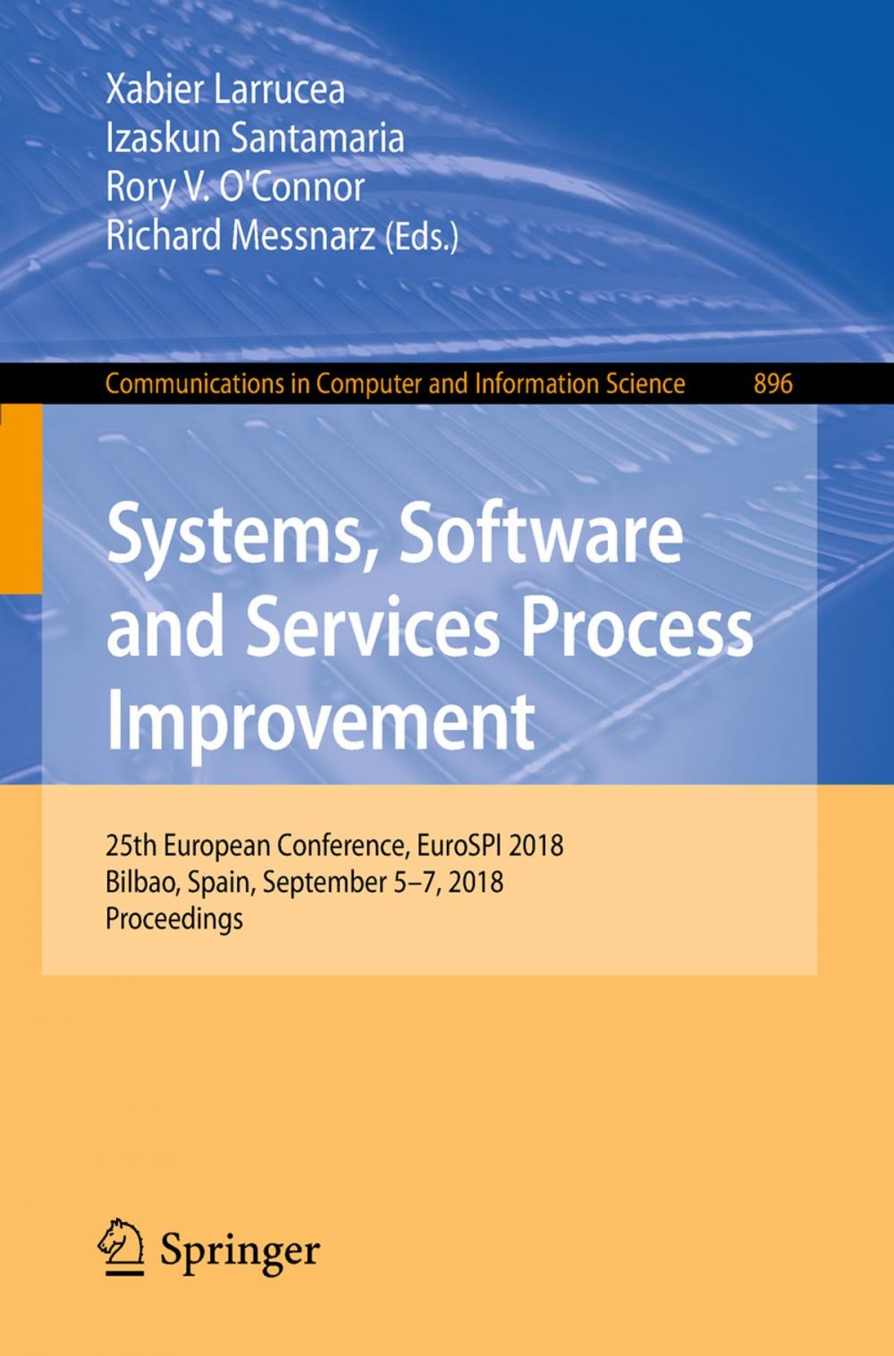 Big bigCover of Systems, Software and Services Process Improvement