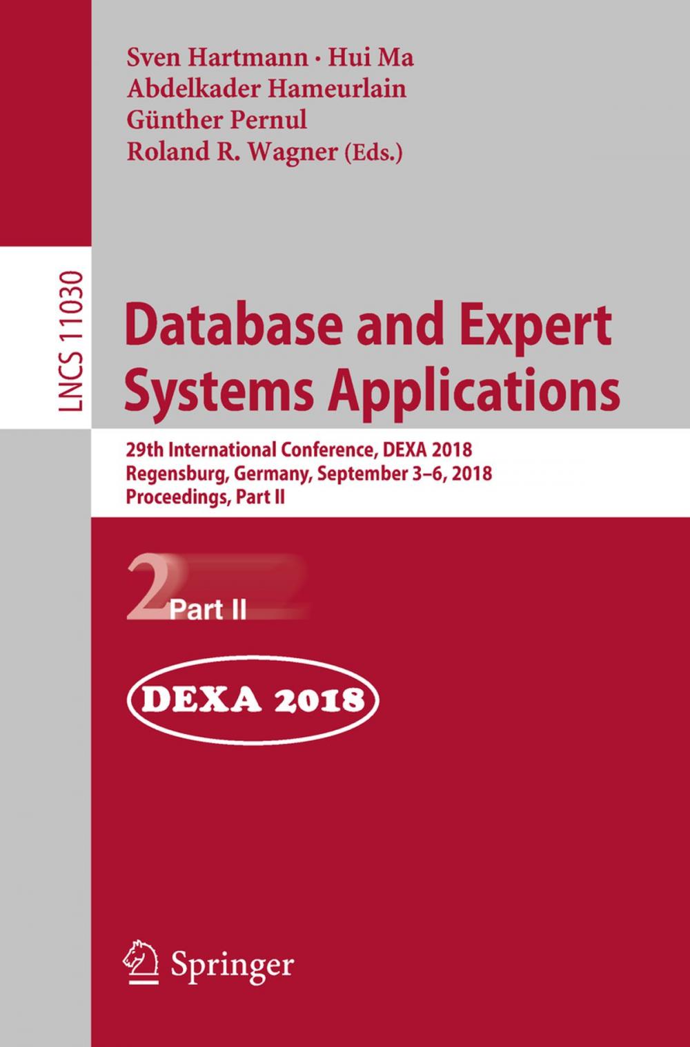 Big bigCover of Database and Expert Systems Applications