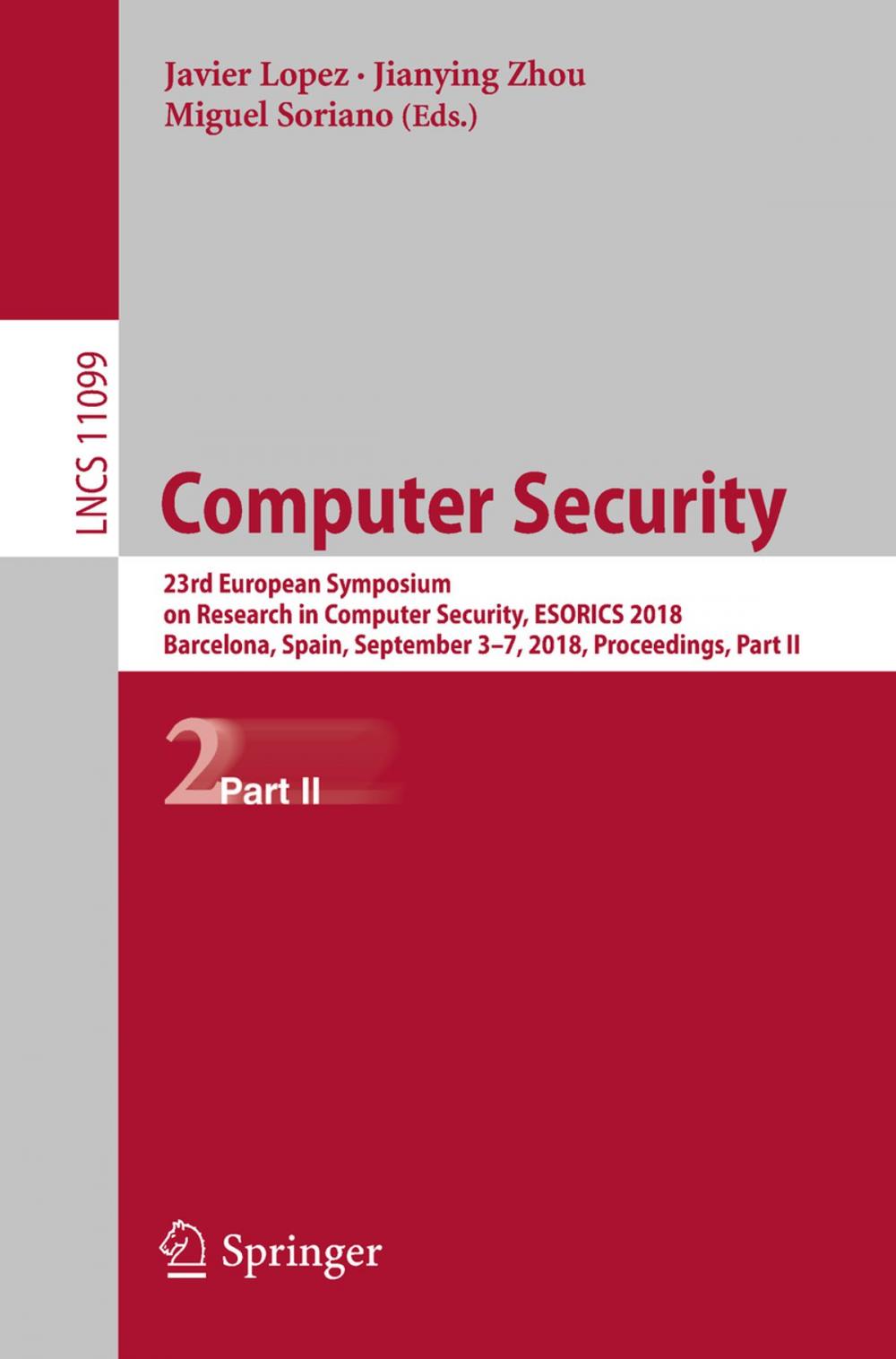 Big bigCover of Computer Security