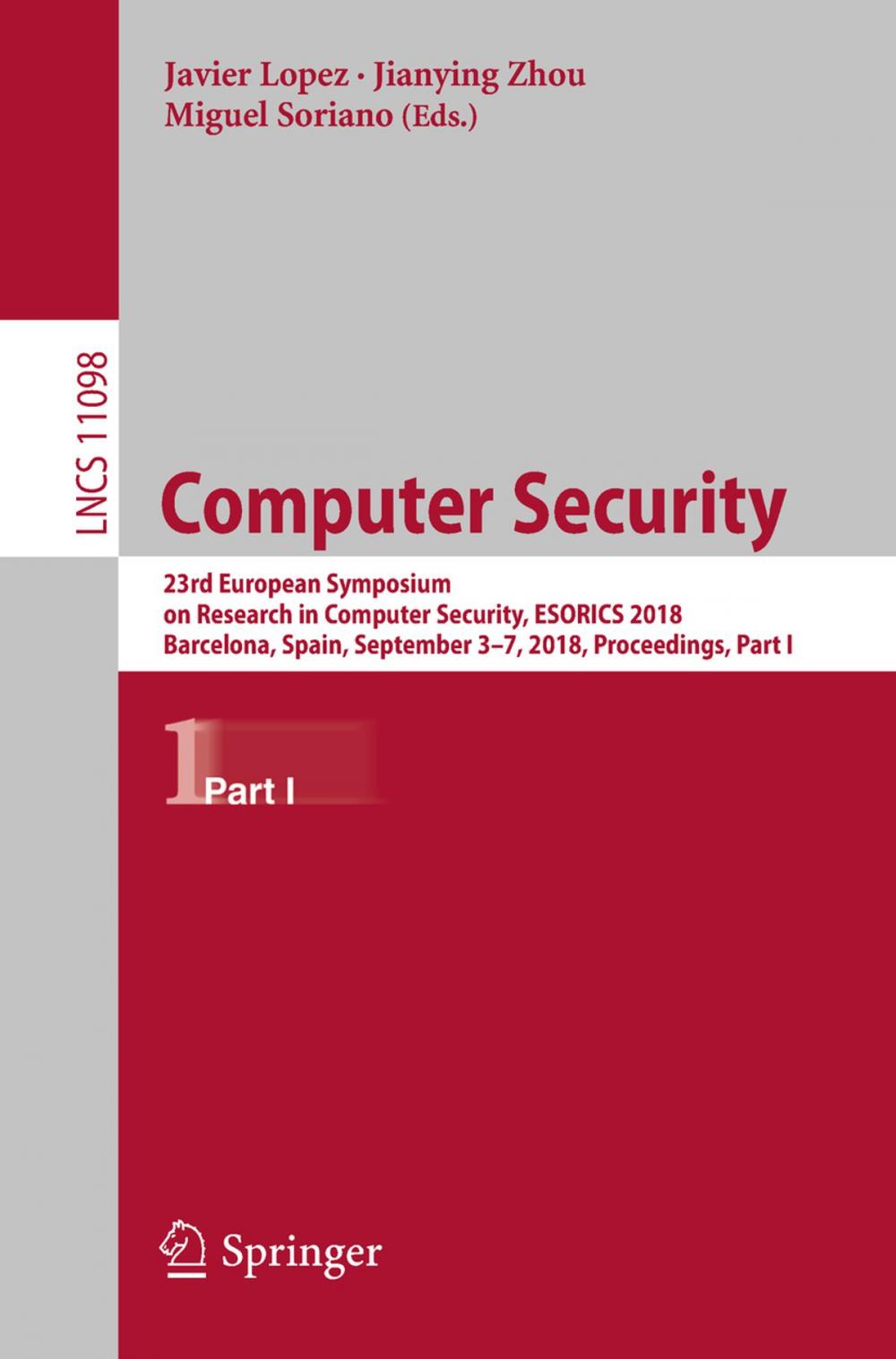 Big bigCover of Computer Security