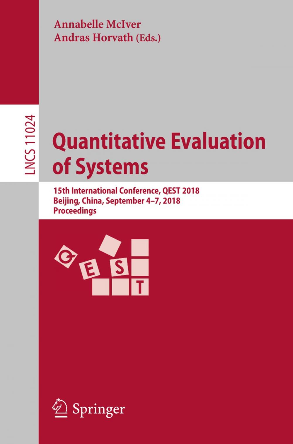 Big bigCover of Quantitative Evaluation of Systems