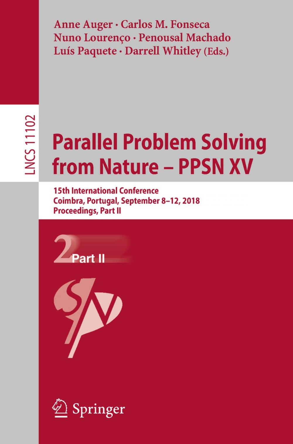 Big bigCover of Parallel Problem Solving from Nature – PPSN XV