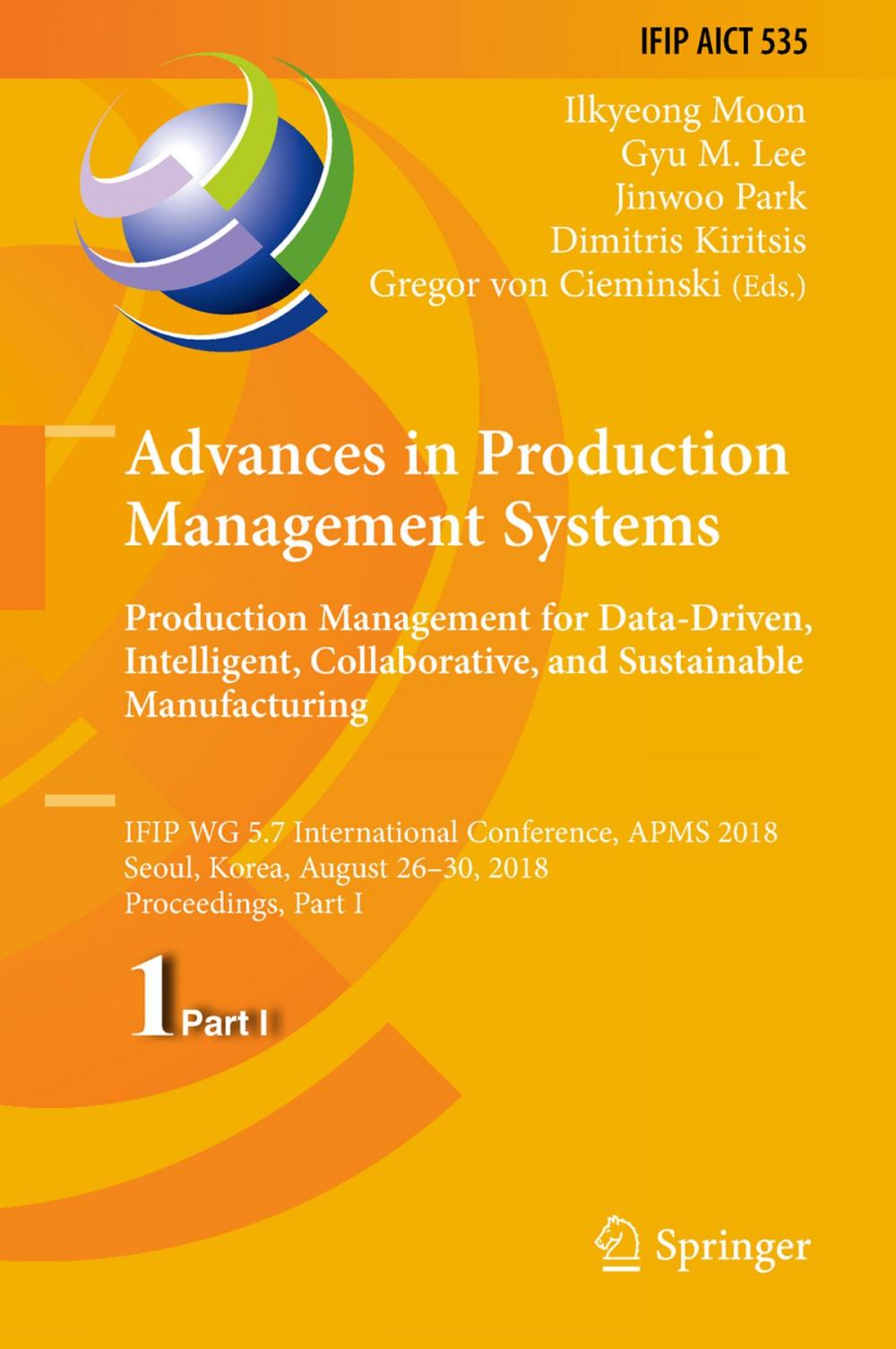 Big bigCover of Advances in Production Management Systems. Production Management for Data-Driven, Intelligent, Collaborative, and Sustainable Manufacturing