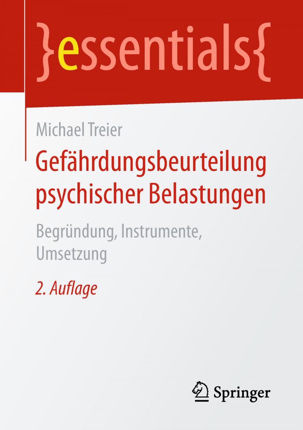 Big bigCover of Gefährdungsbeurteilung psychischer Belastungen