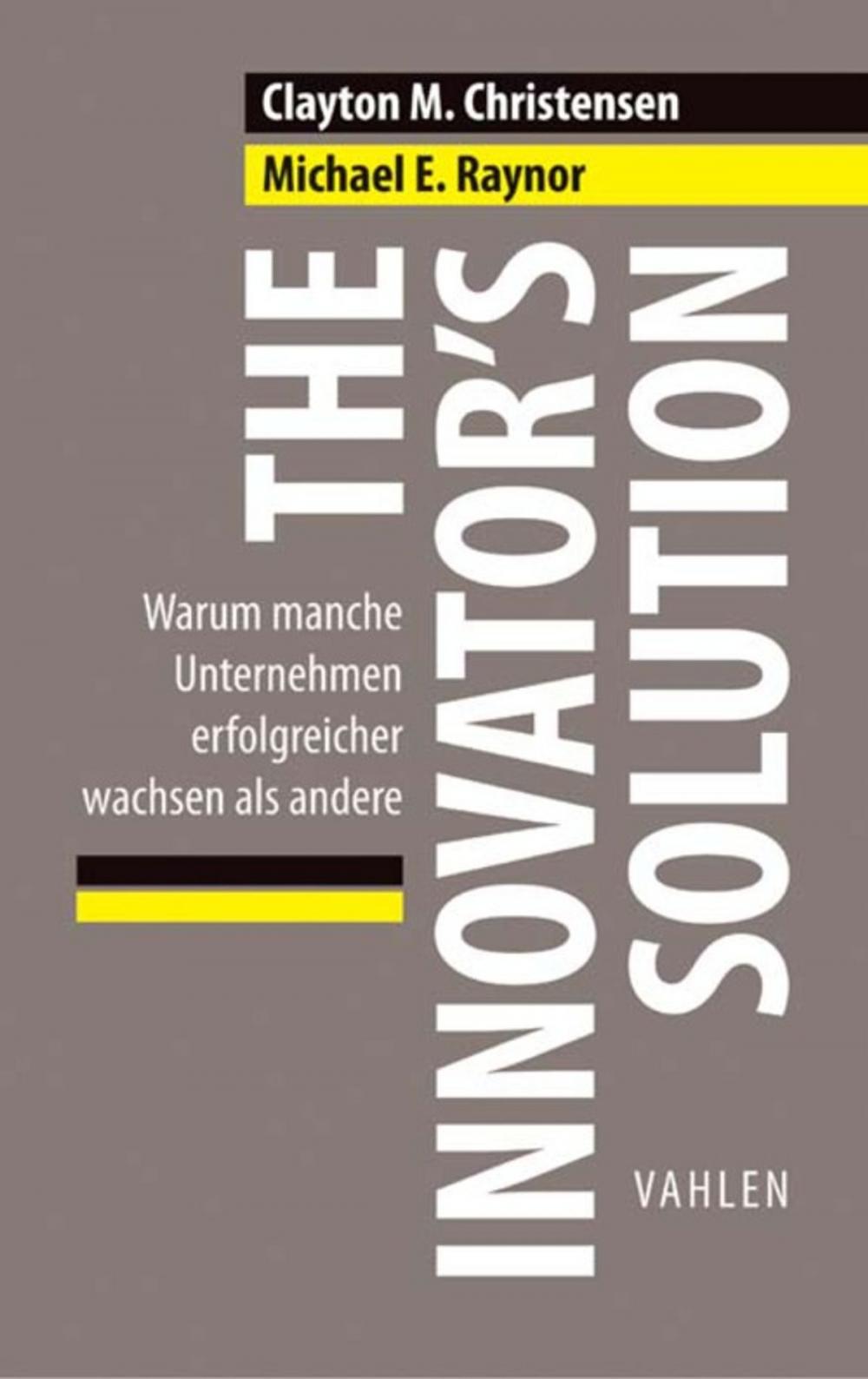 Big bigCover of The Innovator's Solution