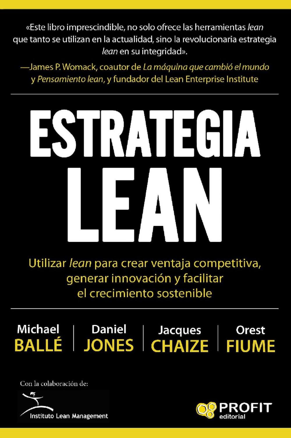 Big bigCover of Estrategia Lean