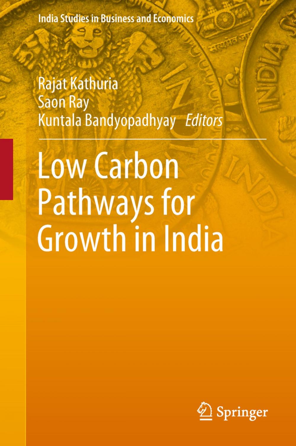 Big bigCover of Low Carbon Pathways for Growth in India