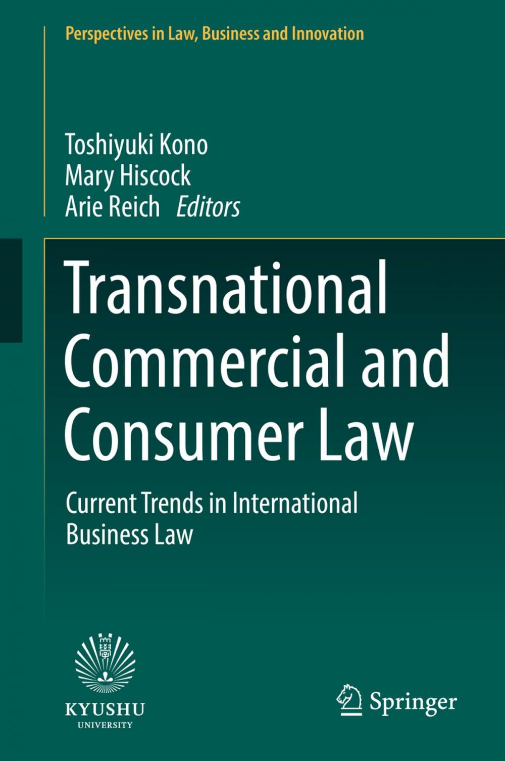 Big bigCover of Transnational Commercial and Consumer Law