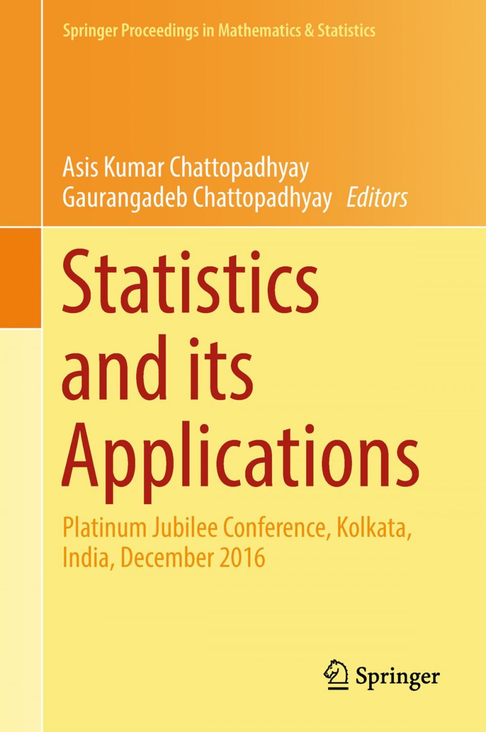 Big bigCover of Statistics and its Applications