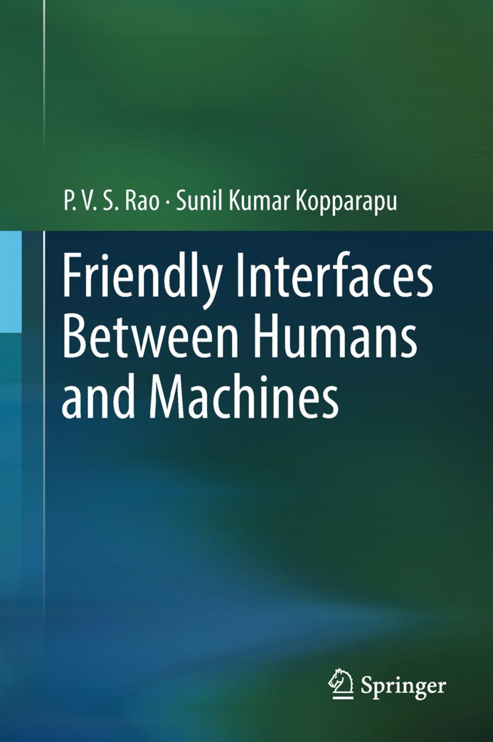 Big bigCover of Friendly Interfaces Between Humans and Machines