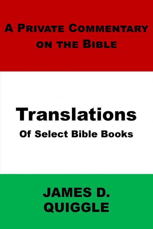 Cover of the book Translations by James D. Quiggle, James D. Quiggle