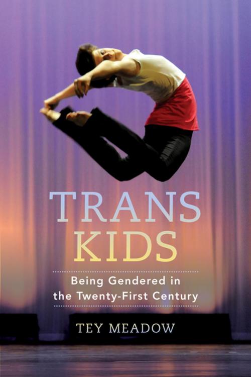 Cover of the book Trans Kids by Tey Meadow, University of California Press
