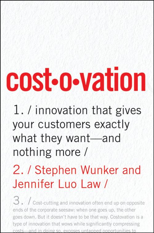 Cover of the book Costovation by Stephen Wunker, Jennifer Luo Law, AMACOM