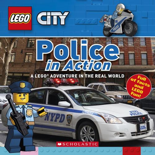 Cover of the book Police in Action (LEGO City Nonfiction) by Penelope Arlon, Scholastic Inc.