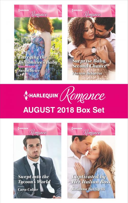 Cover of the book Harlequin Romance August 2018 Box Set by Susan Meier, Cara Colter, Therese Beharrie, Rosanna Battigelli, Harlequin