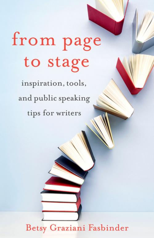 Cover of the book From Page to Stage by Betsy Graziani Fasbinder, She Writes Press