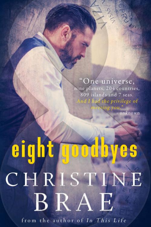 Cover of the book Eight Goodbyes by Christine Brae, Vesuvian Books