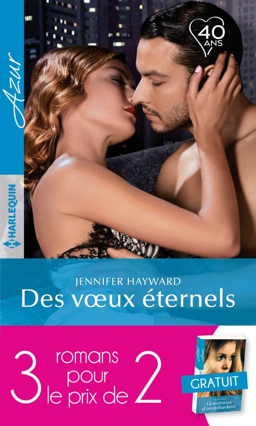 Cover of the book Pack 3 pour 2 Azur - Août 2018 by Julia James, Jennifer Hayward, Carole Mortimer, Harlequin