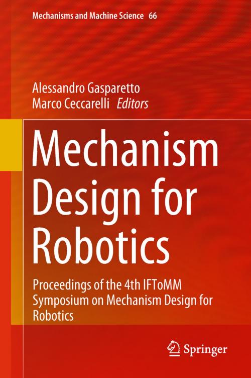 Cover of the book Mechanism Design for Robotics by , Springer International Publishing
