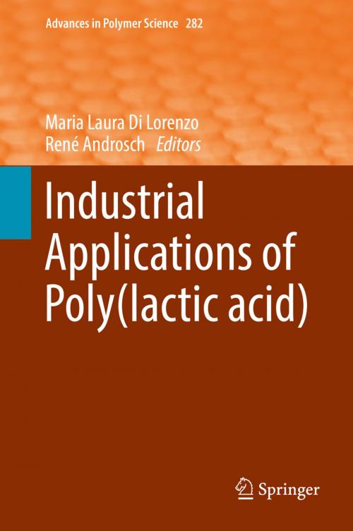 Cover of the book Industrial Applications of Poly(lactic acid) by , Springer International Publishing