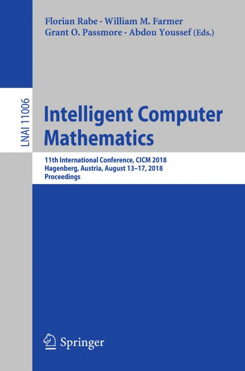 Cover of the book Intelligent Computer Mathematics by , Springer International Publishing