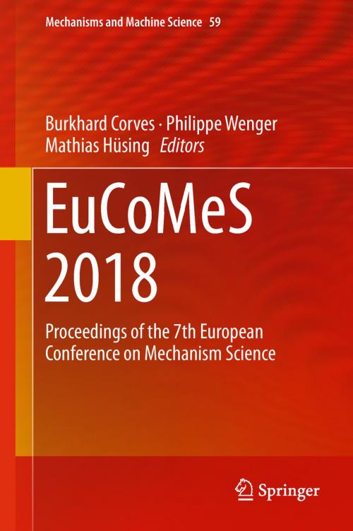 Cover of the book EuCoMeS 2018 by , Springer International Publishing