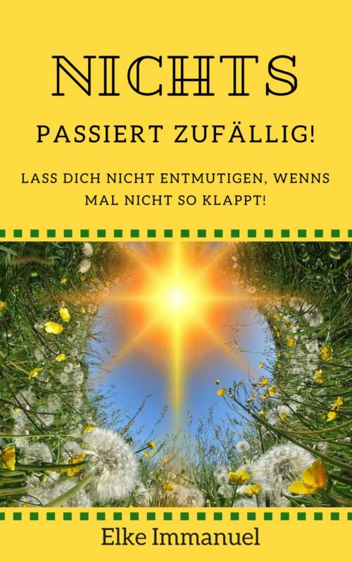 Cover of the book Nichts passiert zufällig! by Elke Immanuel, BookRix