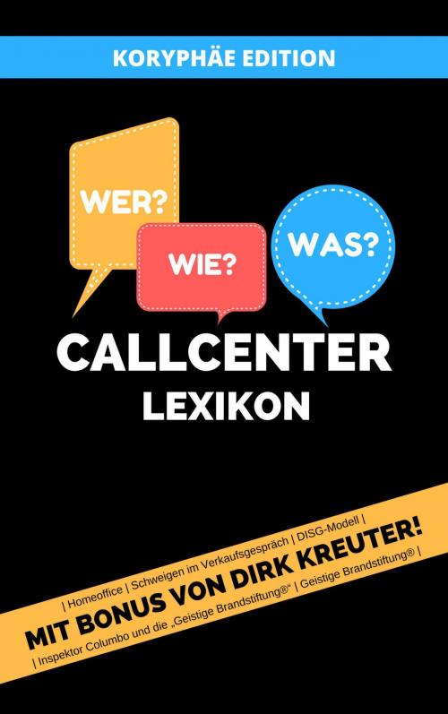 Cover of the book Callcenter Lexikon by Tony Thiele, epubli