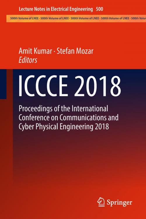 Cover of the book ICCCE 2018 by , Springer Singapore