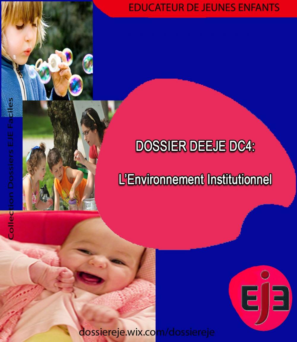 Big bigCover of Dossier DEEJE DC4: l'Environnement institutionnel - Version intégrale