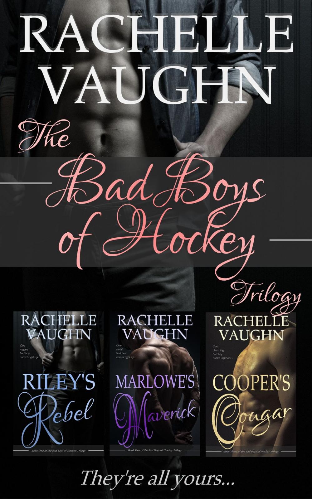 Big bigCover of The Bad Boys of Hockey Romance Trilogy Bundle