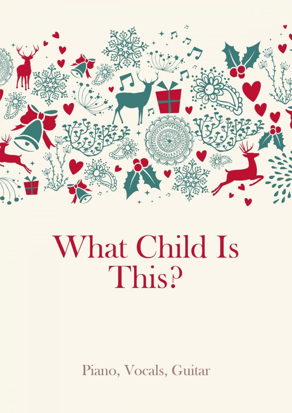 Big bigCover of What Child Is This?