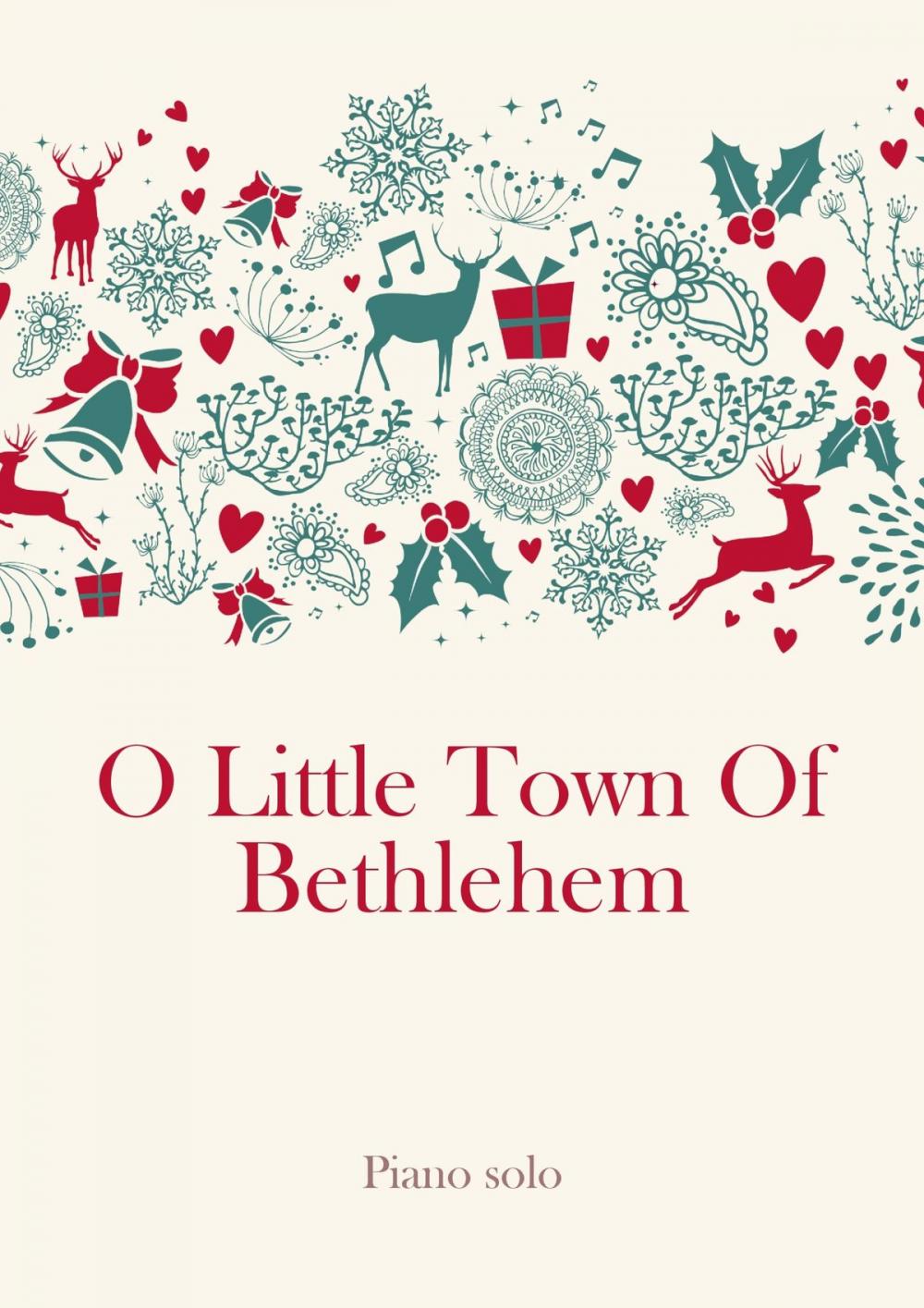 Big bigCover of O Little Town Of Bethlehem