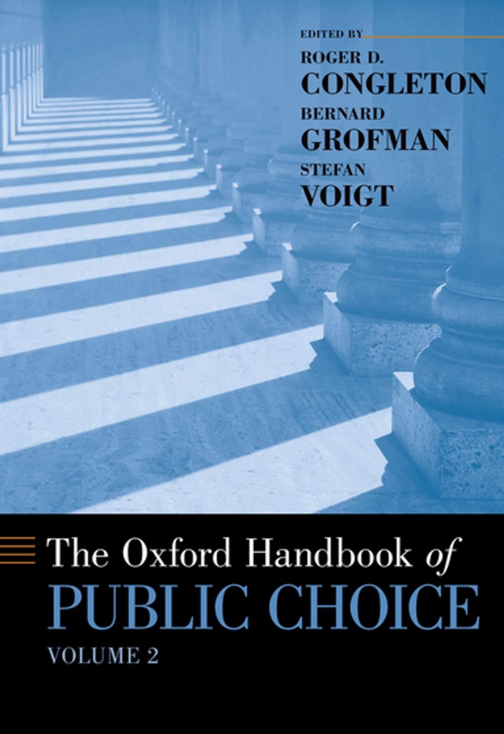 Big bigCover of The Oxford Handbook of Public Choice, Volume 2