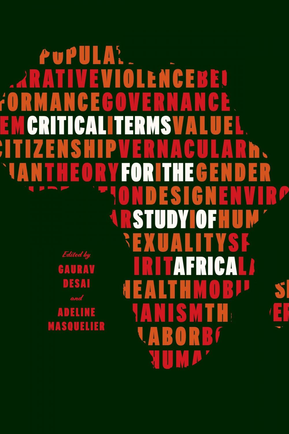 Big bigCover of Critical Terms for the Study of Africa