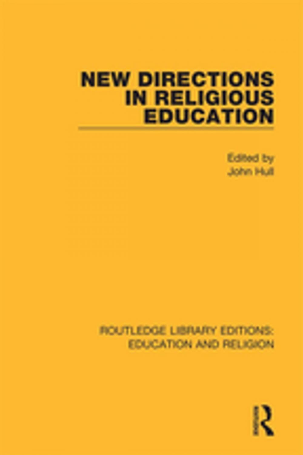 Big bigCover of New Directions in Religious Education