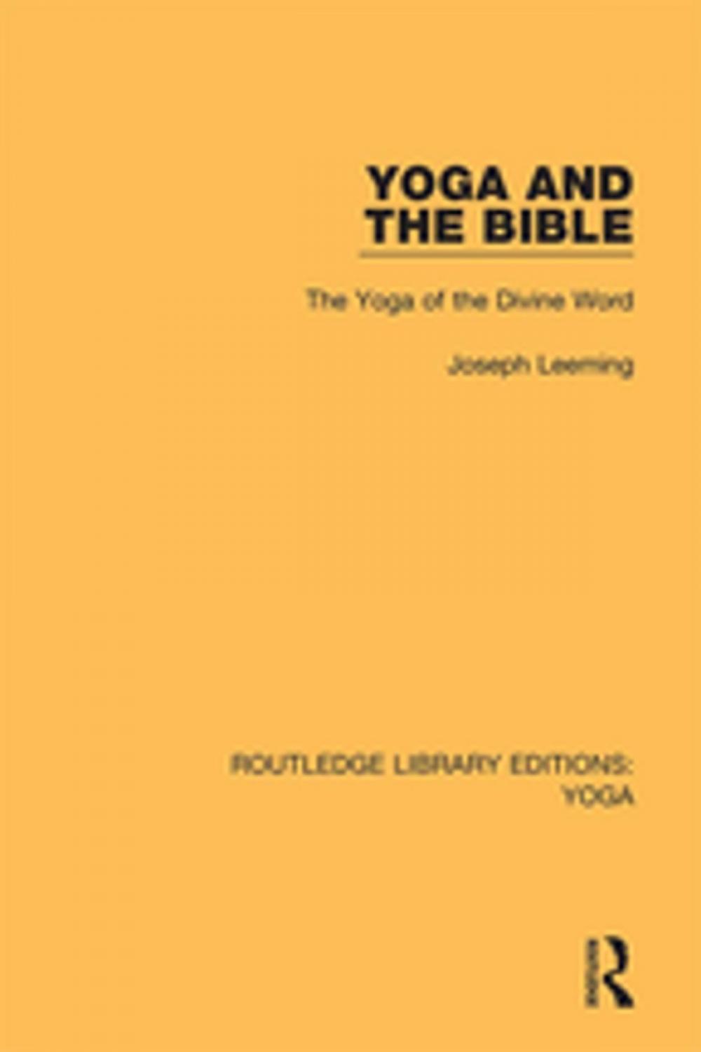 Big bigCover of Yoga and the Bible