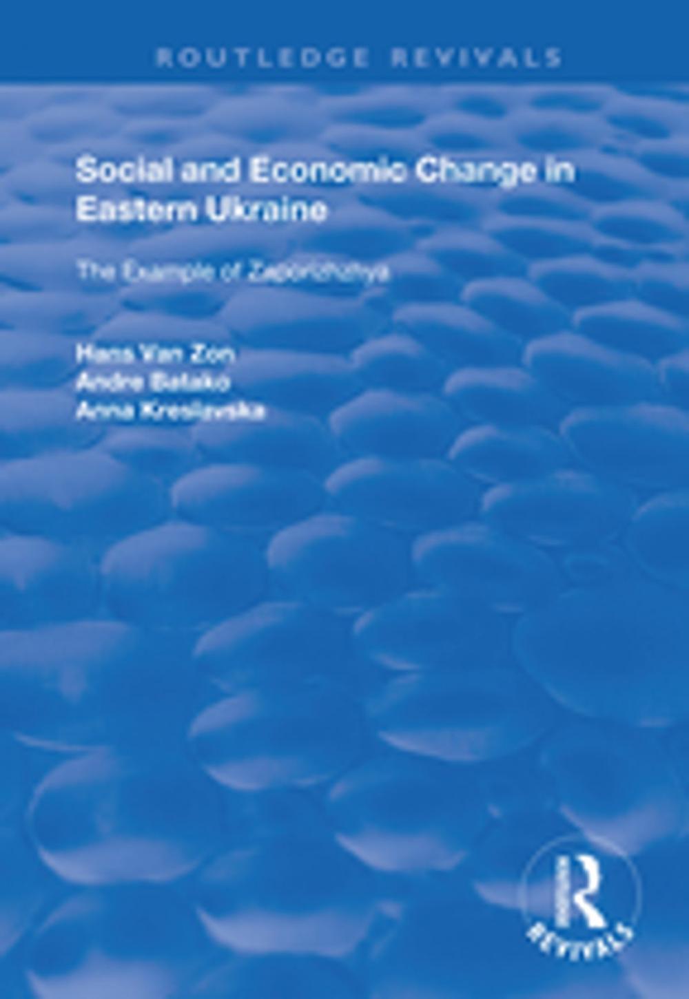 Big bigCover of Social and Economic Change in Eastern Ukraine