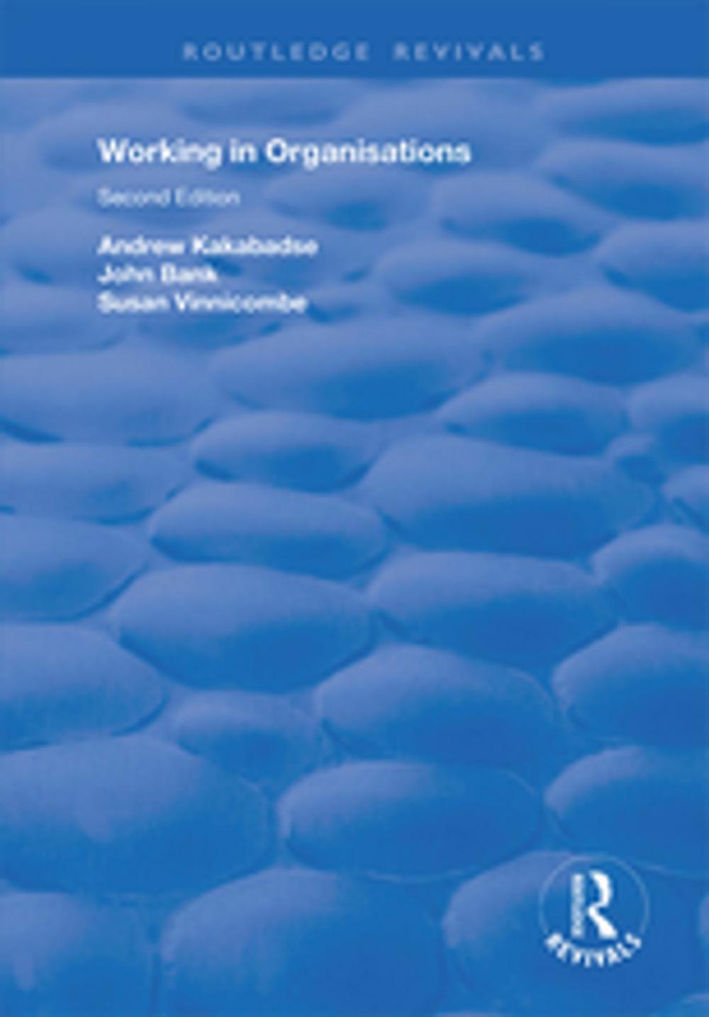 Big bigCover of Working in Organisations