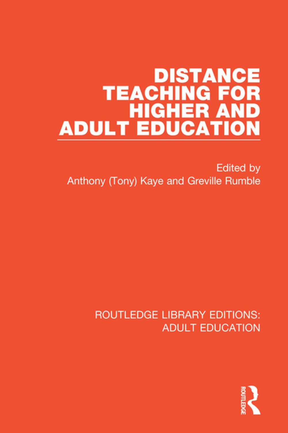 Big bigCover of Distance Teaching For Higher and Adult Education