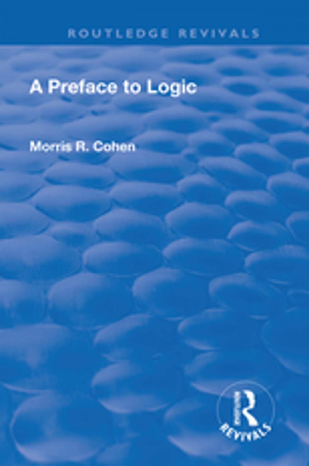 Big bigCover of A Preface to Logic (1946)