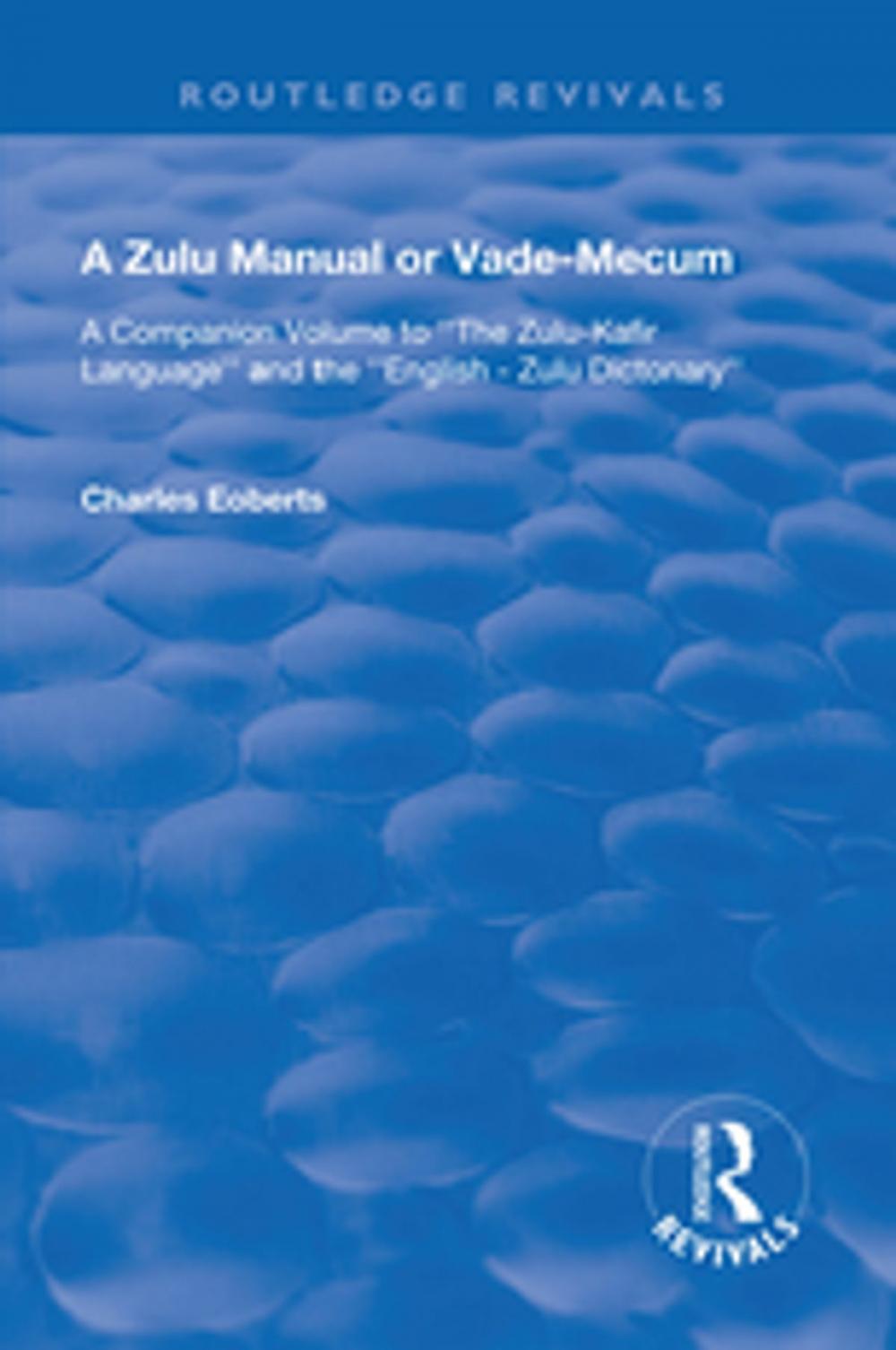 Big bigCover of A Zulu Manual or Vade-Mecum